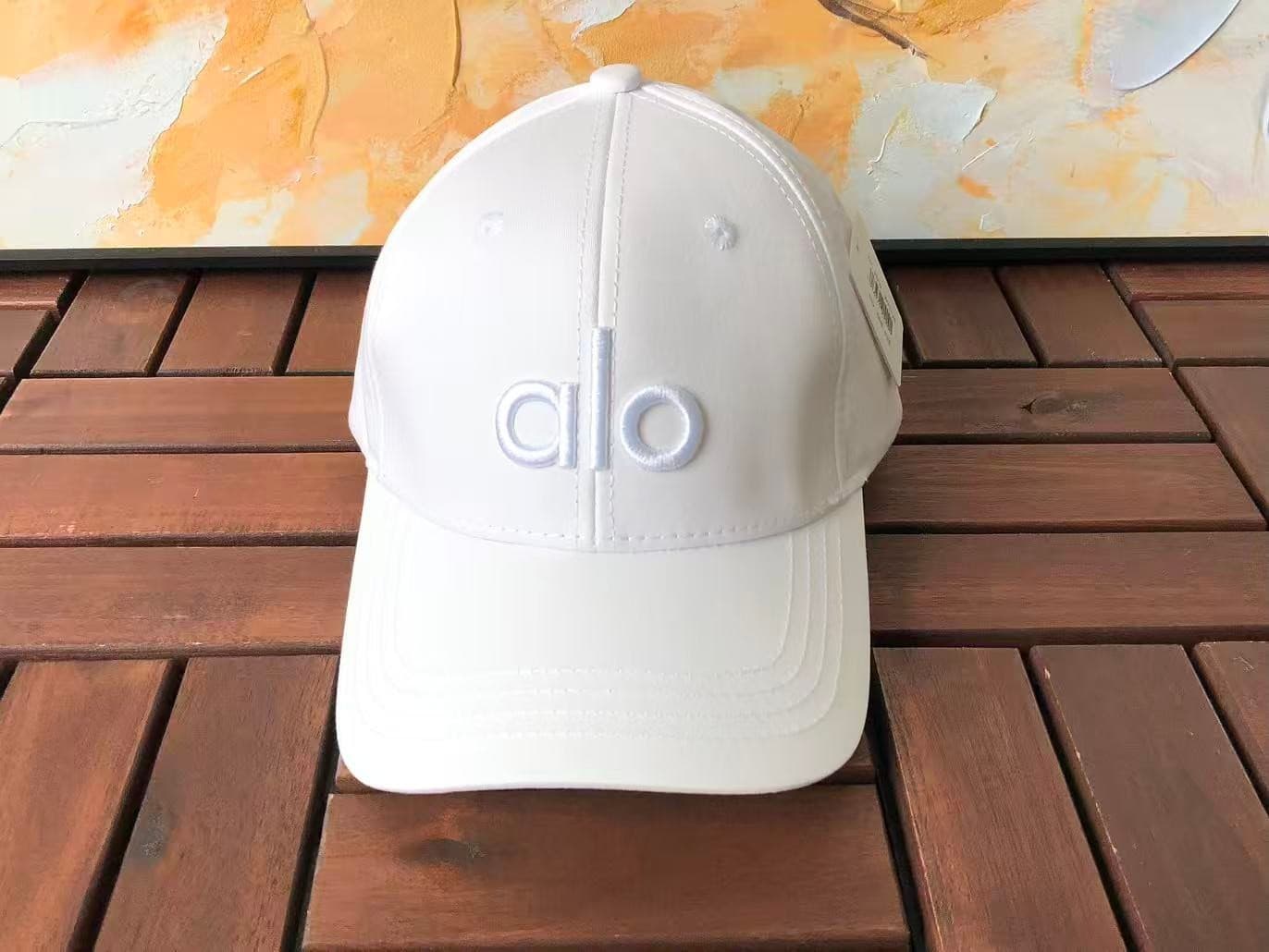 White / tonal logo