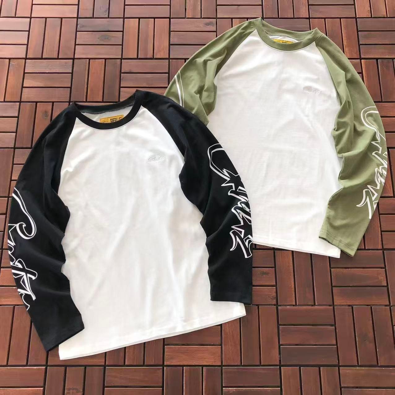 Corteiz Raglan Long Sleeve Top — all colours