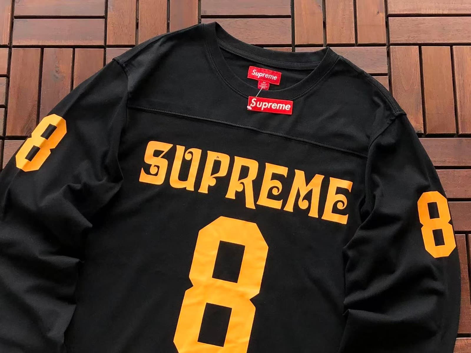 Supreme Number 8 Long Sleeve Top