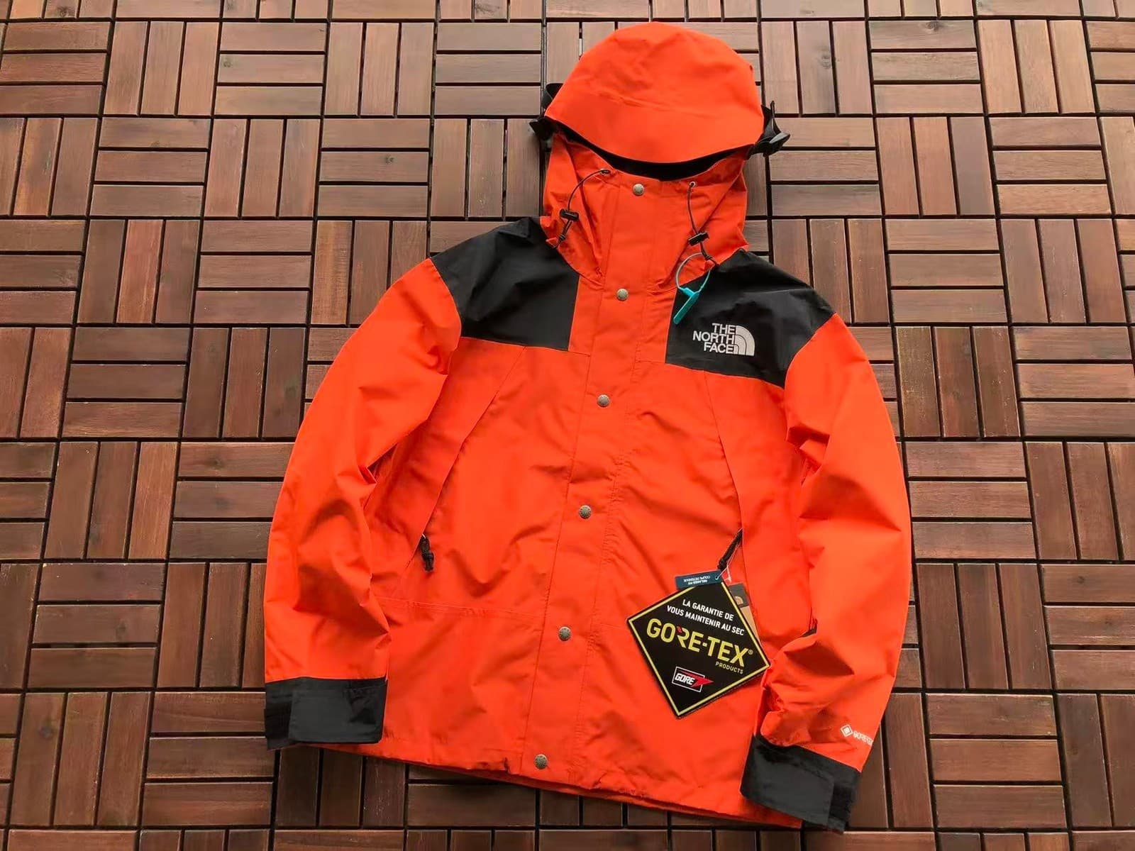 Orange / black