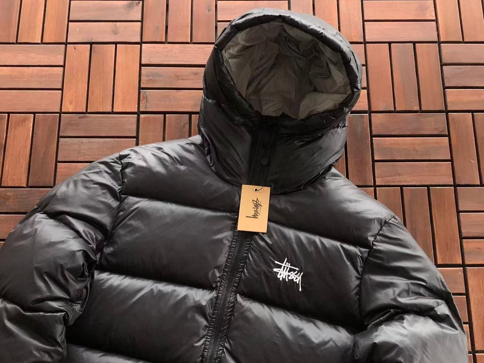 Stüssy Hooded Puffer Jacket