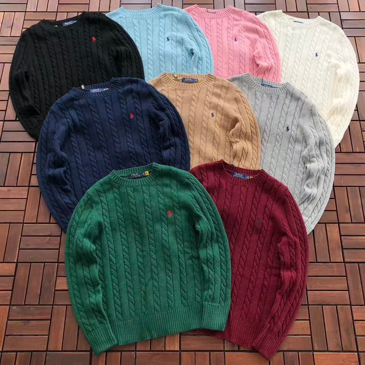 Polo Ralph Lauren Cable Knit Sweater — all colours