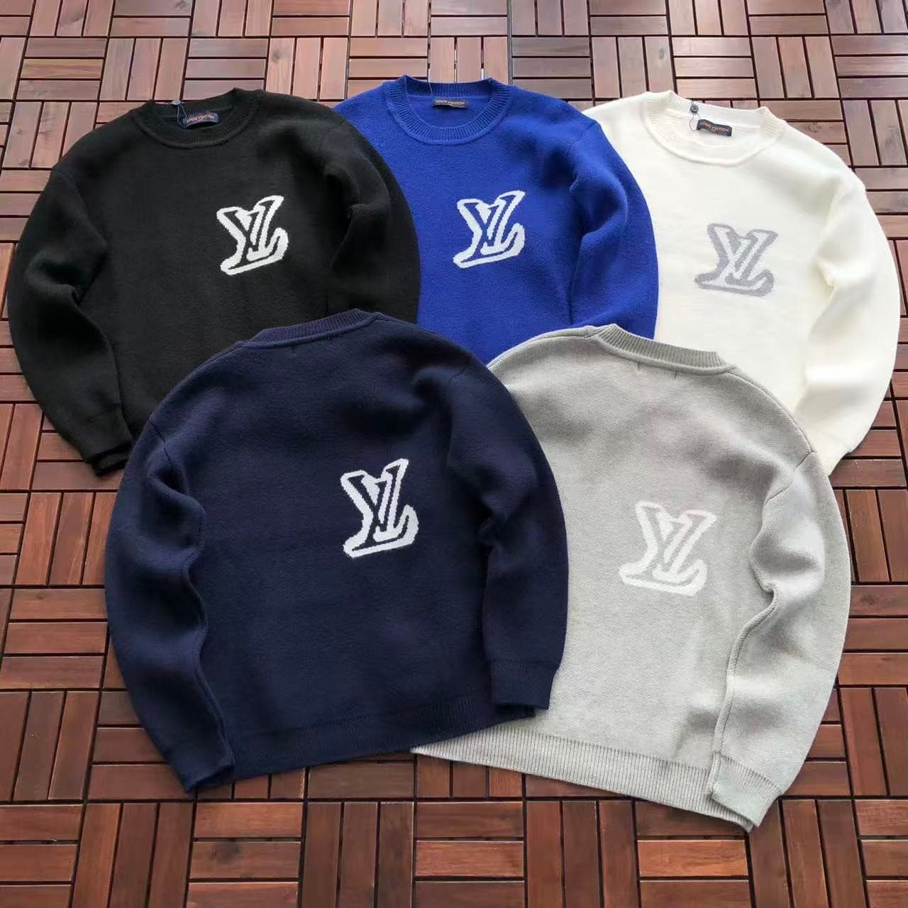Louis Vuitton LV Logo Knit Sweater — all colours