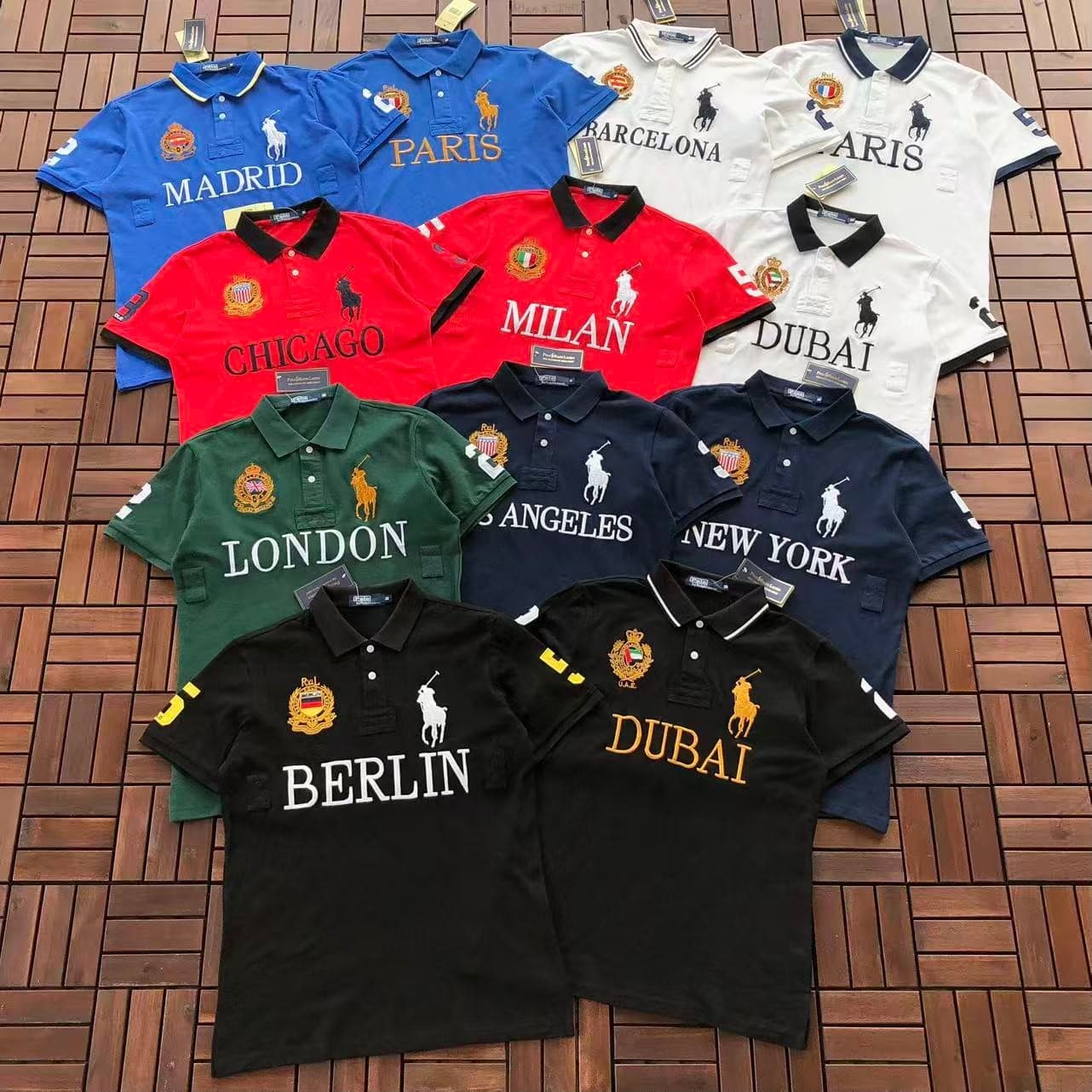 Polo Ralph Lauren City Big Pony Polo Shirt — all colours