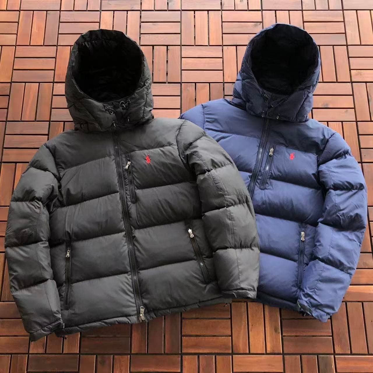 Polo Ralph Lauren Matte Hooded Puffer Jacket — all colours